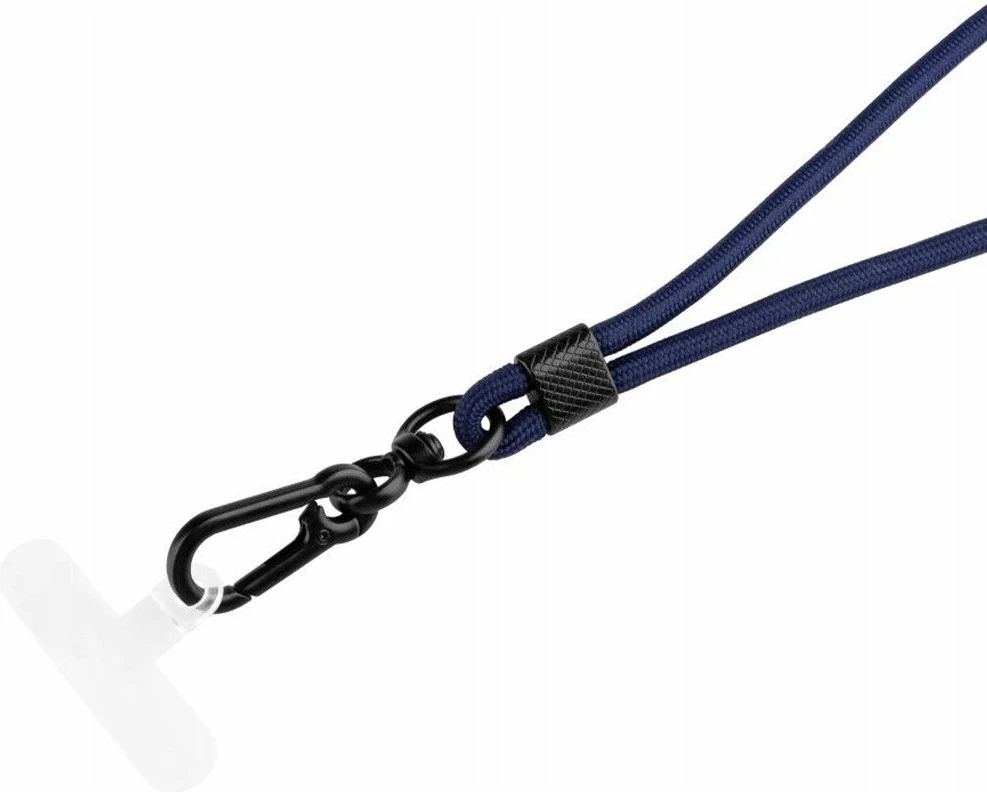 Litar universal për celular Fixed FIXNU-V-BL, i rregullueshëm 40-76 cm, najlon, blu