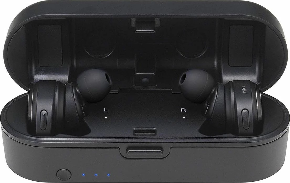 Kufje Audio-Technica ATH-CKR7TW Bluetooth 5.0 true wireless me mikrofon, Black