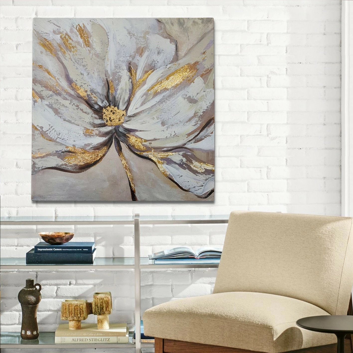 Pikturë dekorative me vaj Wallity, OPG6111000, 70x70cm