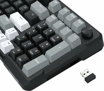 Tastierë mekanike gaming Redragon K742 Arlokks 96% RGB, USB/Bluetooth/2.4GHz, layout US, e zezë