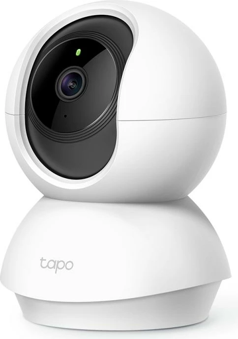 Kamerë IP, TP-Link, Tapo C200, 1080p, zbulim lëvizje, audio dykahëshe, microSD deri 128GB, e bardhë