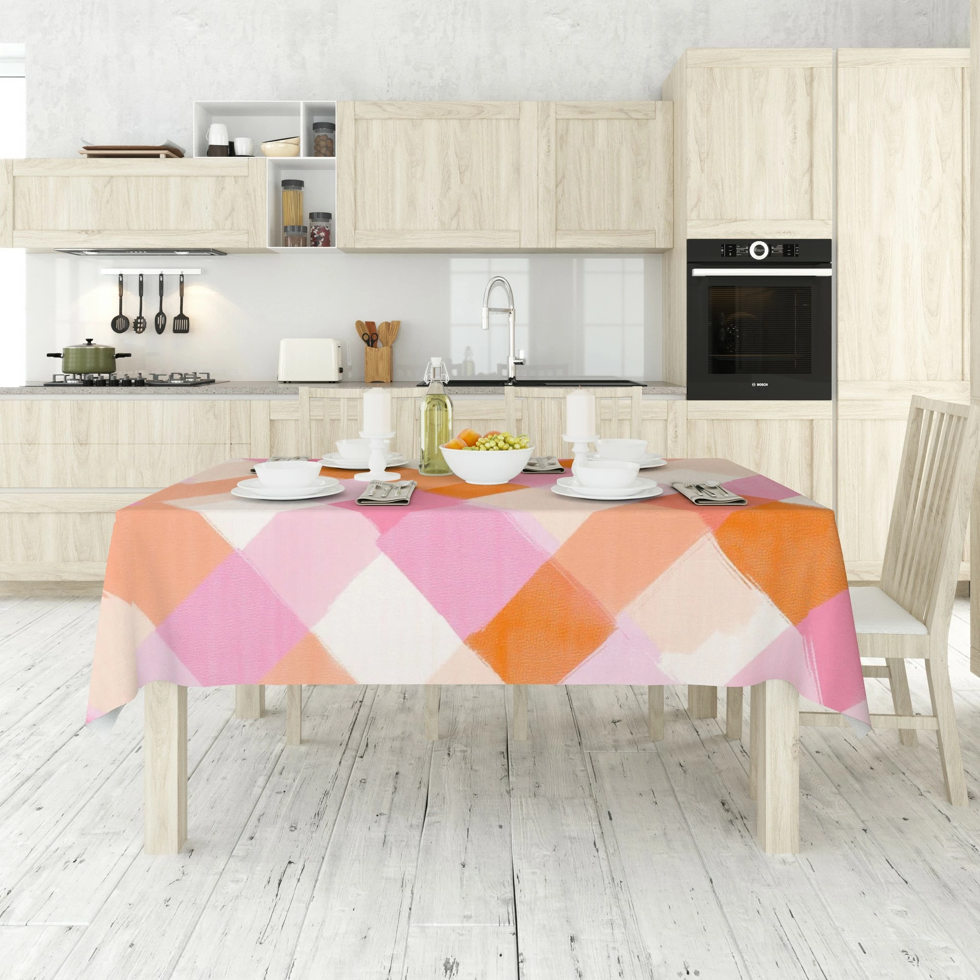 Mbulesë tavoline Hermia, Asr-tblclt25-11, 140x180cm