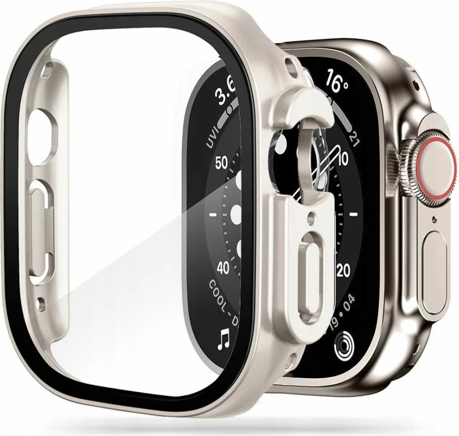 Mbështjellës Tech-Protect Defense360 për Apple Watch Ultra 1/2 (49 mm), Titanium