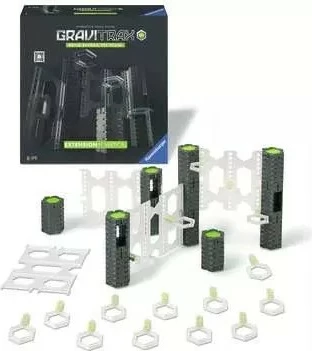 Set zgjatës GraviTrax PRO Vertical Ravensburger, lodër marble run, shumëngjyrëshe