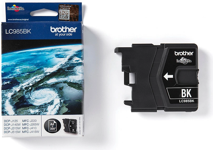 Toner Brother LC985BK, i zi, 300 faqe