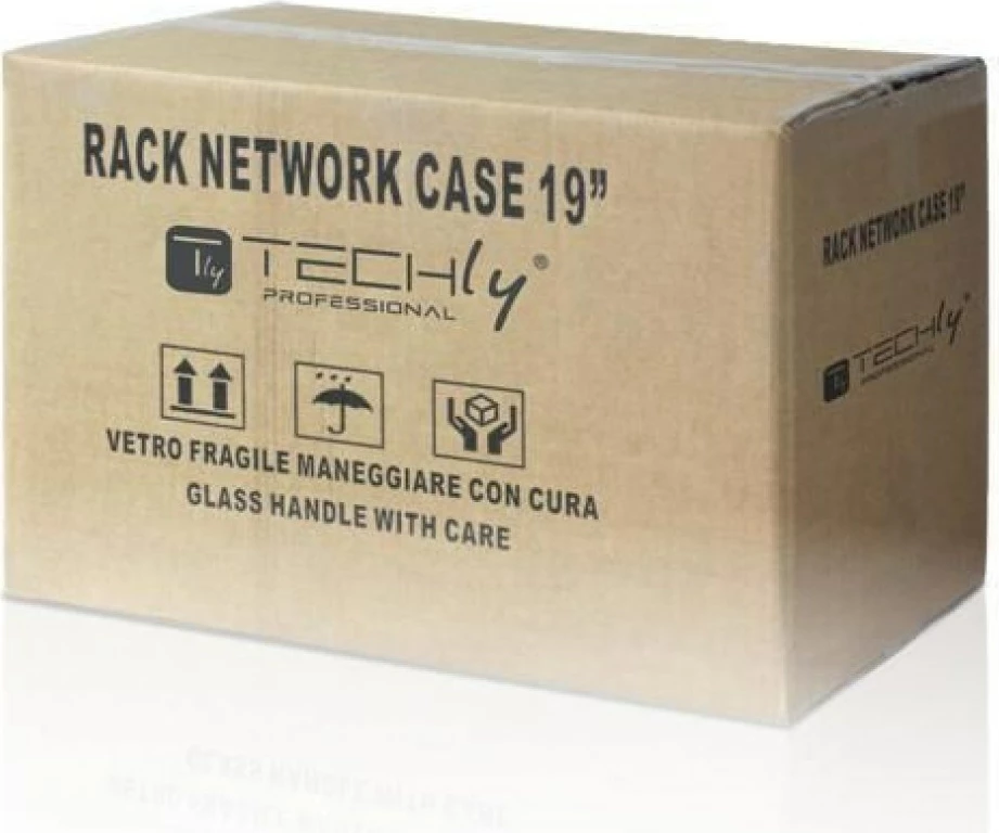 Raft për pajisje rrjeti Techly D320, EL-1006B32, i zi