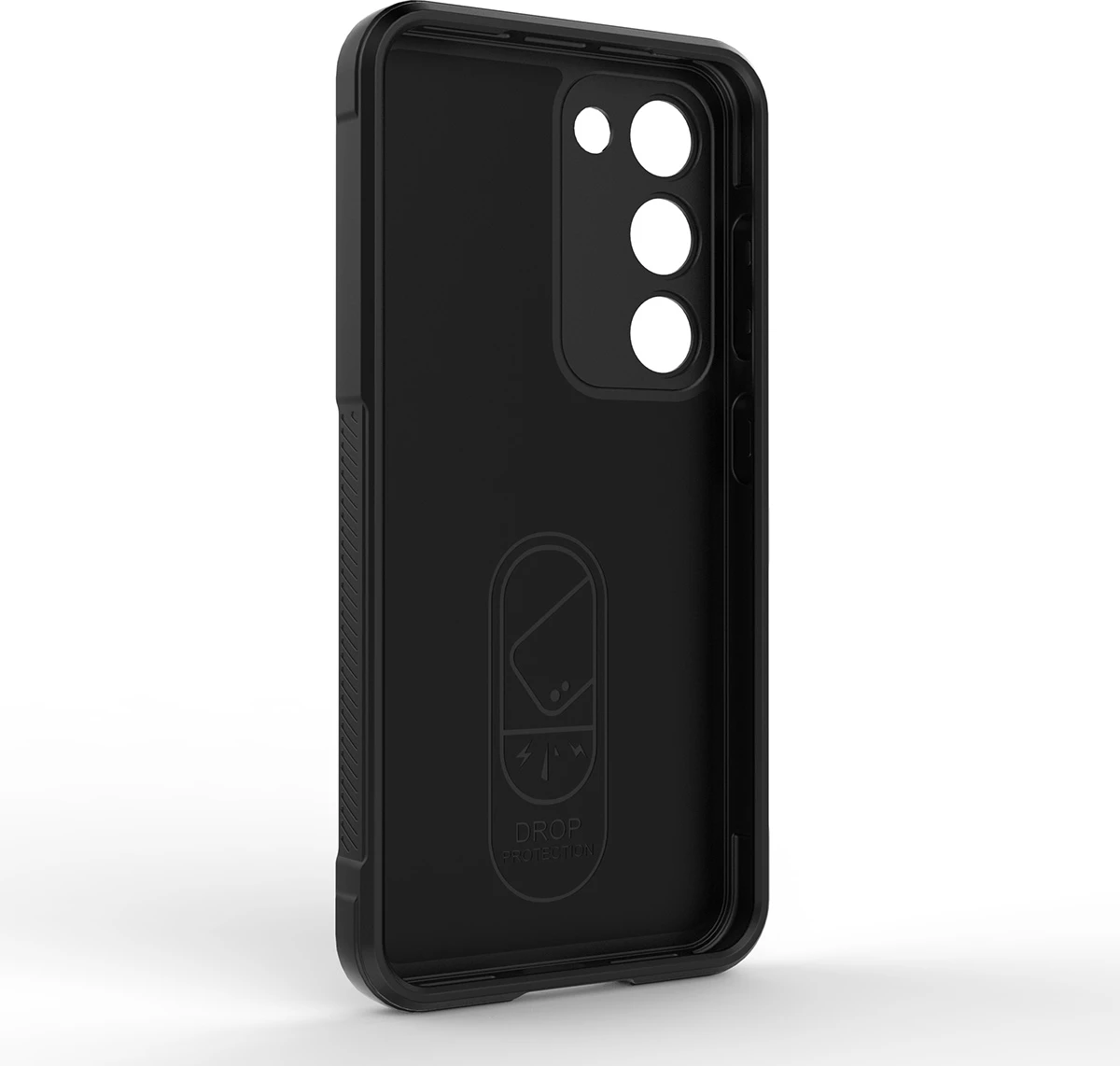 Mbështjellës Hurtel Magic Shield Case për Samsung Galaxy S23+, i kuq