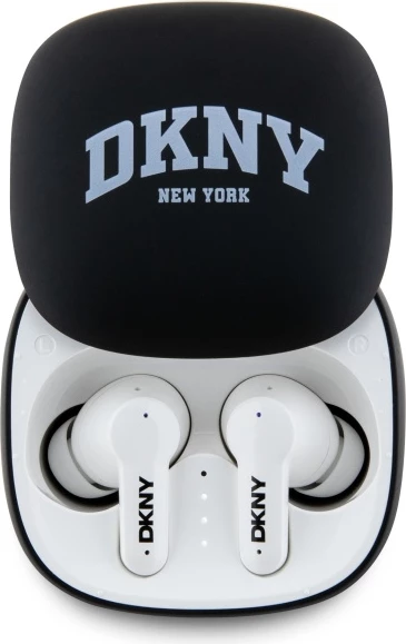 Kufje TWS DKNY BT 3D Rubber Matte Finish, të zeza