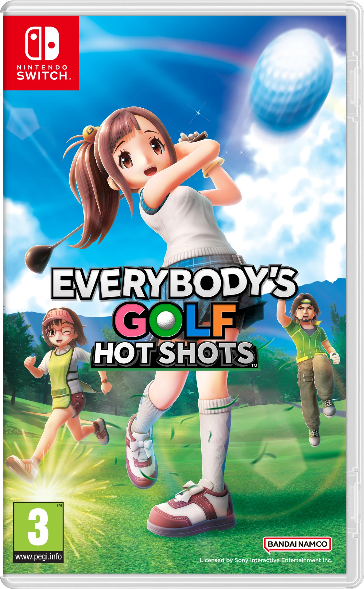 Lojë Bandai Namco Everybody’s Golf Hot Shots, për Nintendo Switch, PEGI 3