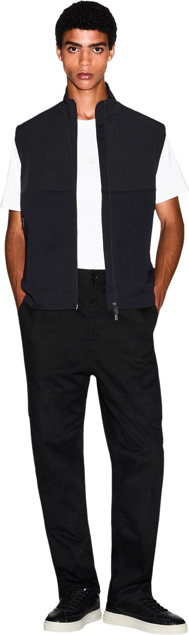 Duks për meshkuj Armani Exchange XM001565 AF10818, i zi [Madhësia: M]