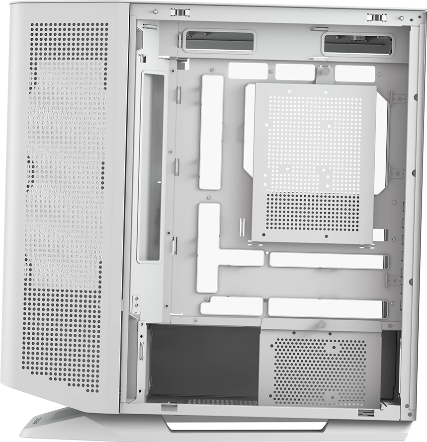 Kasë COUGAR FV270 Midi Tower, Tempered Glass, ATX/E-ATX, RGB, e bardhë