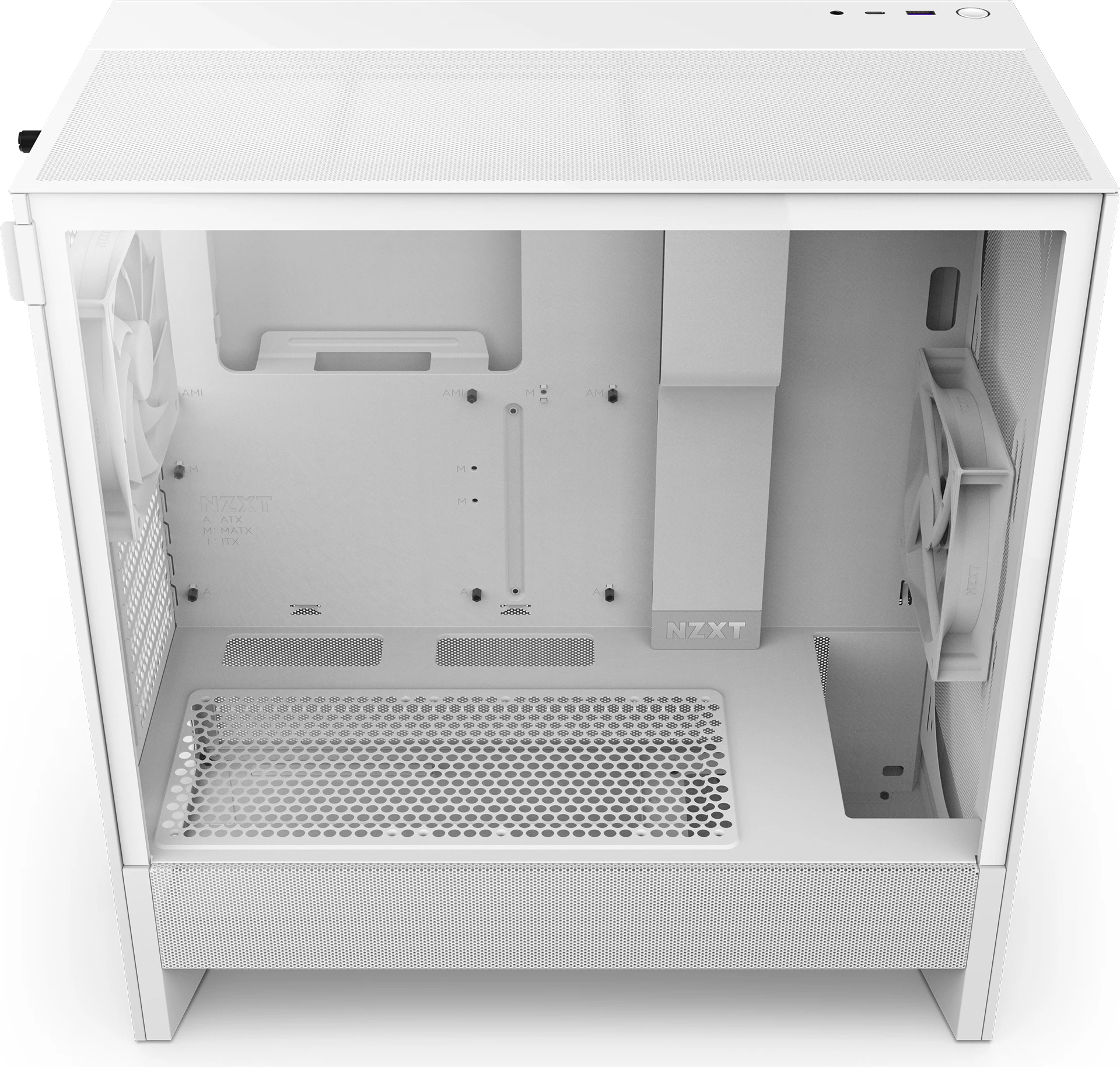 Kasë NZXT H5 Flow - E bardhë