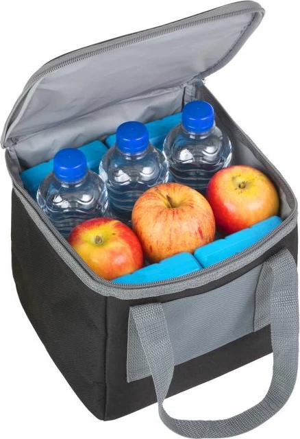 Çanta termike për turizëm jashtë, e zezë