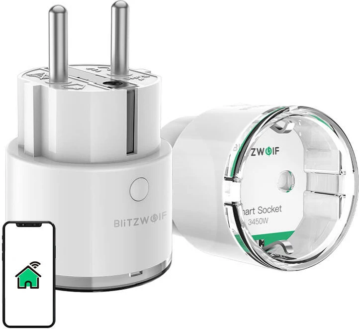 Prizë e mençur BlitzWolf BW-SHP6 Pro, Wi-Fi, 3450W, EU