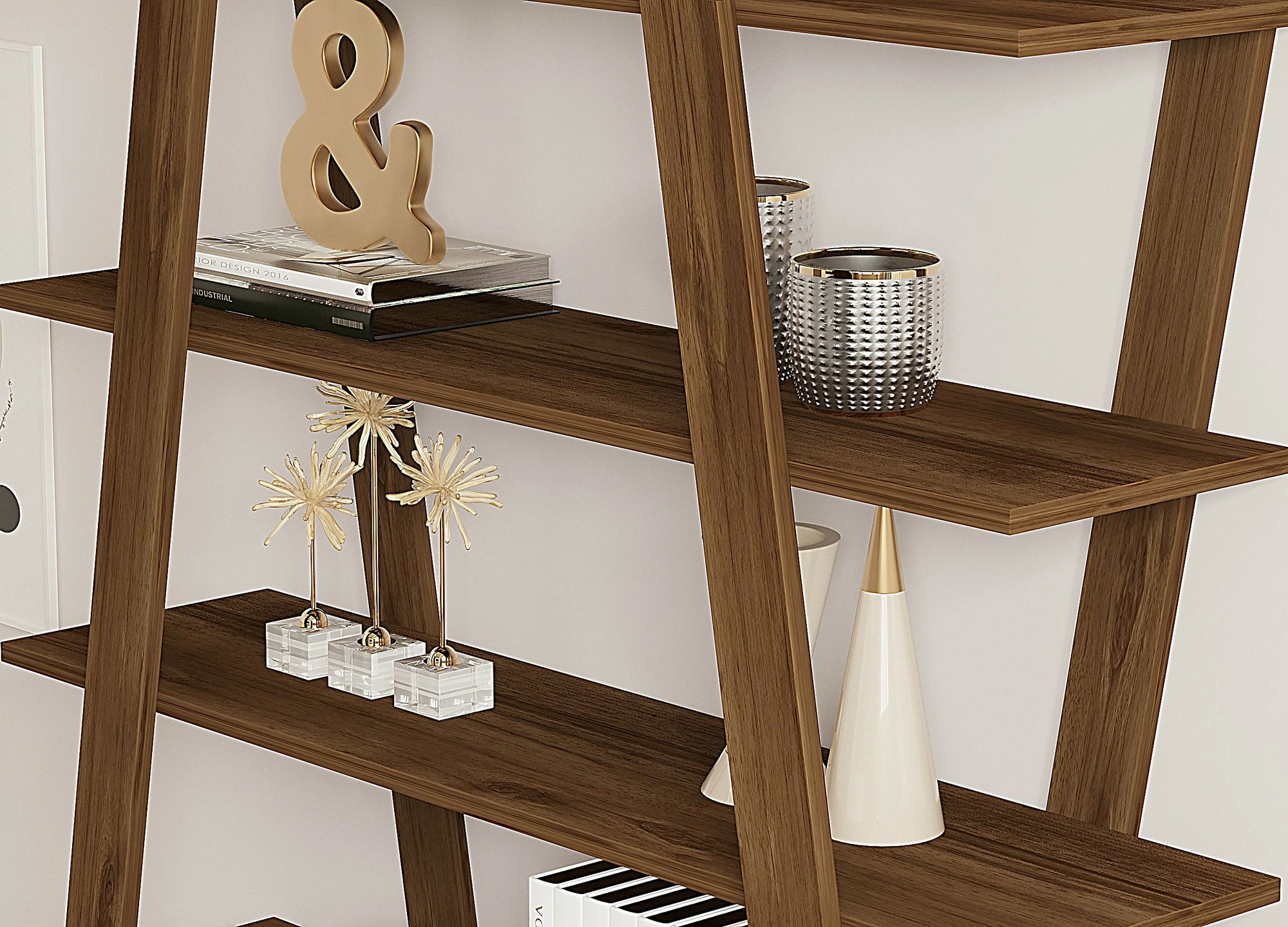 Raft librash Hanah Home Conde, ngjyrë arre