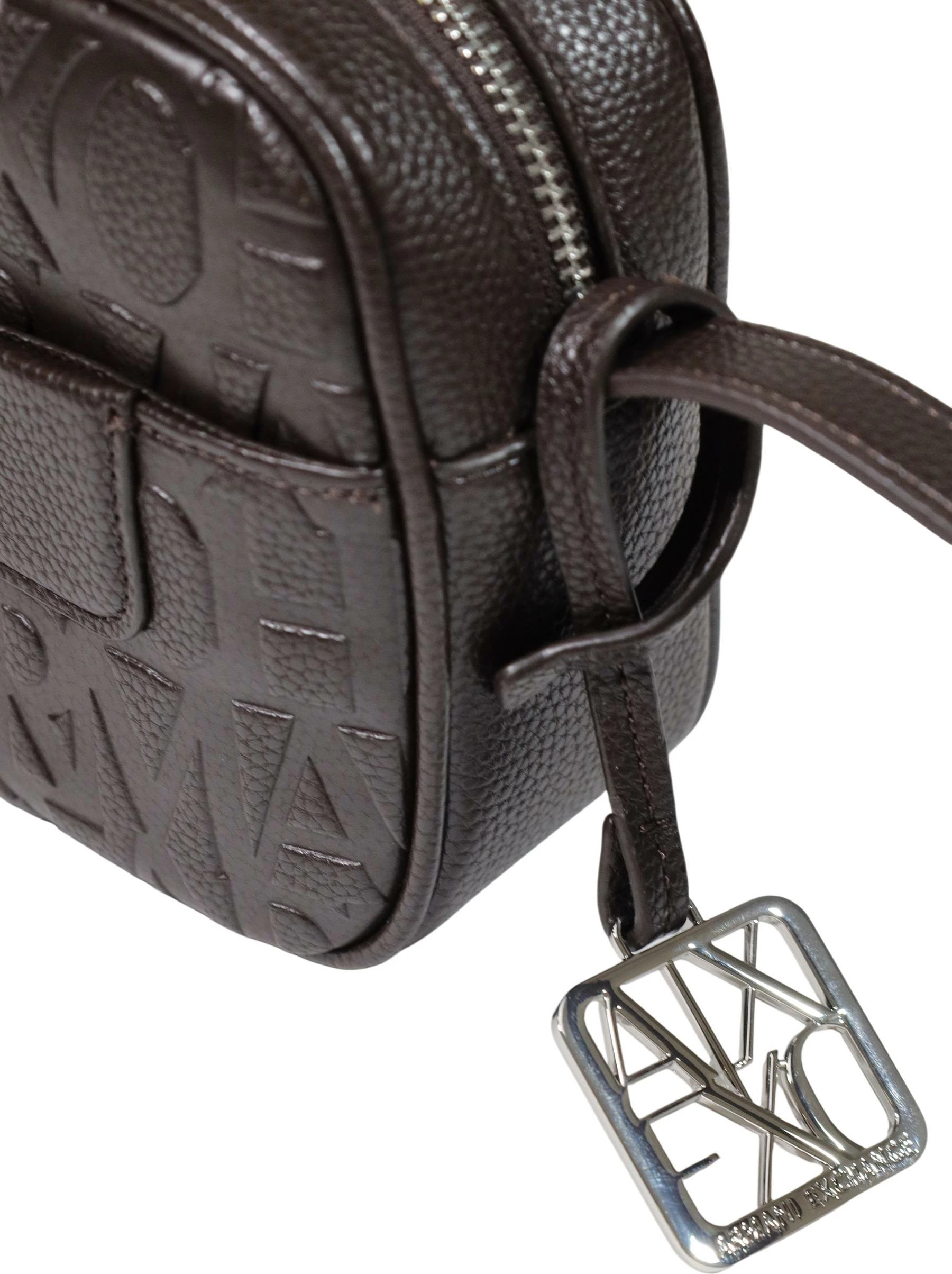 Çantë krahu për femra Armani Exchange XW001578 AF15774, kafe e errët