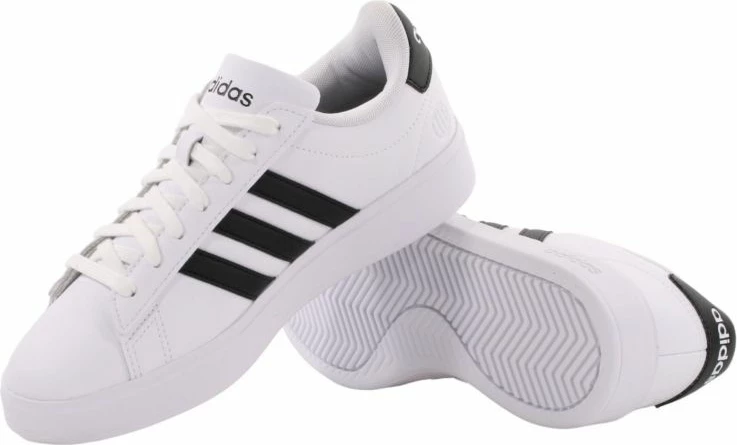 Atlete për meshkuj adidas, të bardha [Madhësia: 37 1/3]