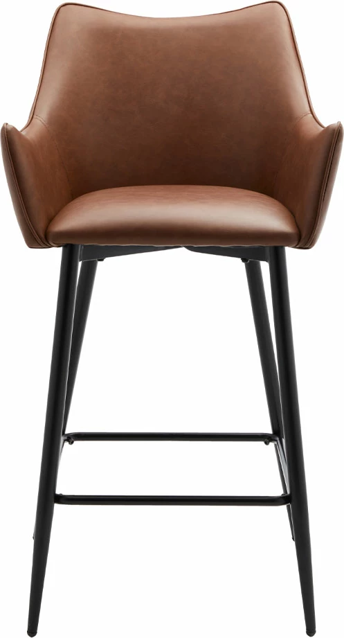Karrige për bar Malone, ngjyrë tabac, 38x51x96 cm