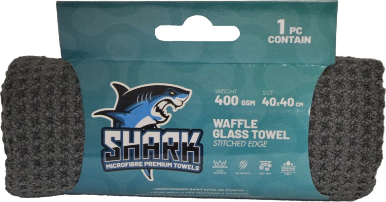 Shark Leckë Mikrofibër për Xhama Waffle  40x40 4353
