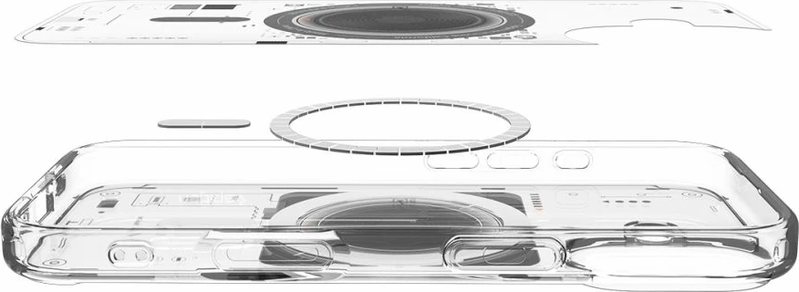Mbështjellës Spigen Ultra Hybrid MagSafe për iPhone 17 Neo One, Transparent