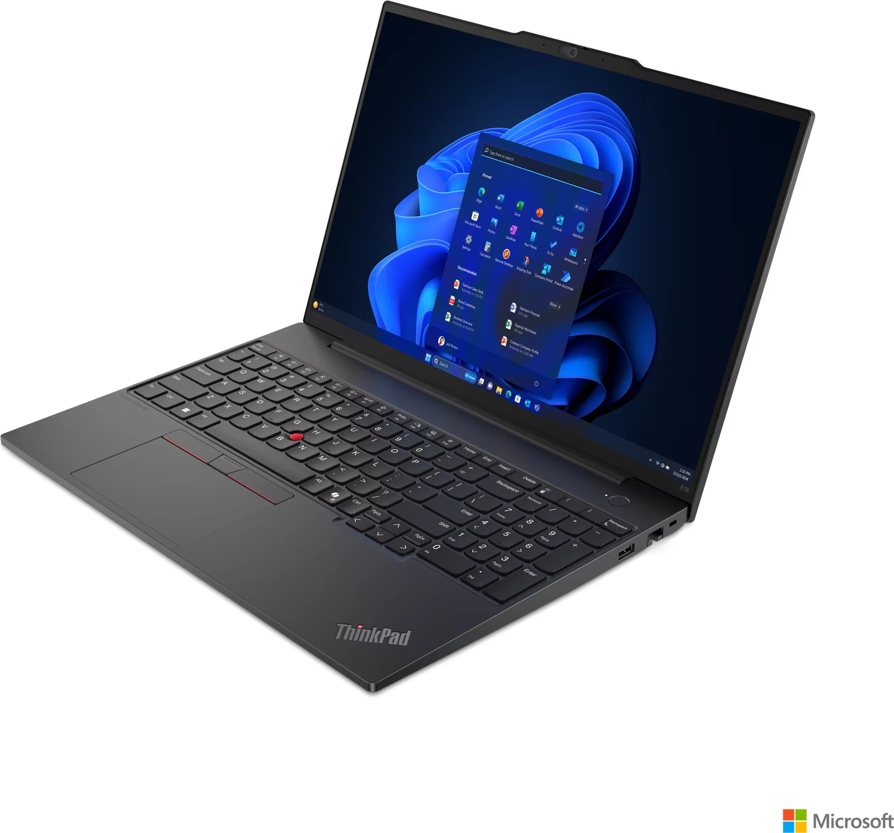 Laptop Lenovo ThinkPad E16 Gen 2,Intel Core Ultra 5 125U16'WUXGA,16GB RAM ,512GB SSD, i zi 