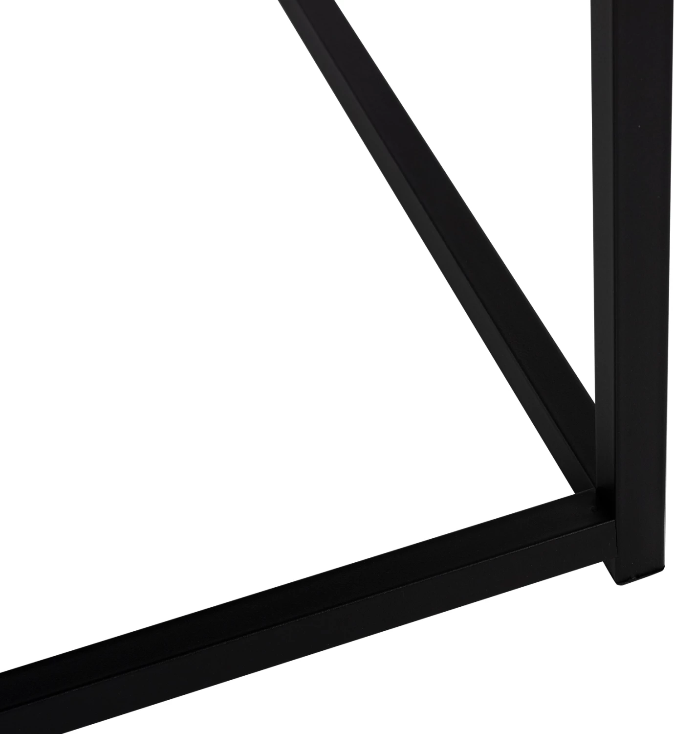 Tavolinë kafeje BRAYLEN FH8942.13 katrore me melaminë pamje mermeri të zi 75x75x43H cm