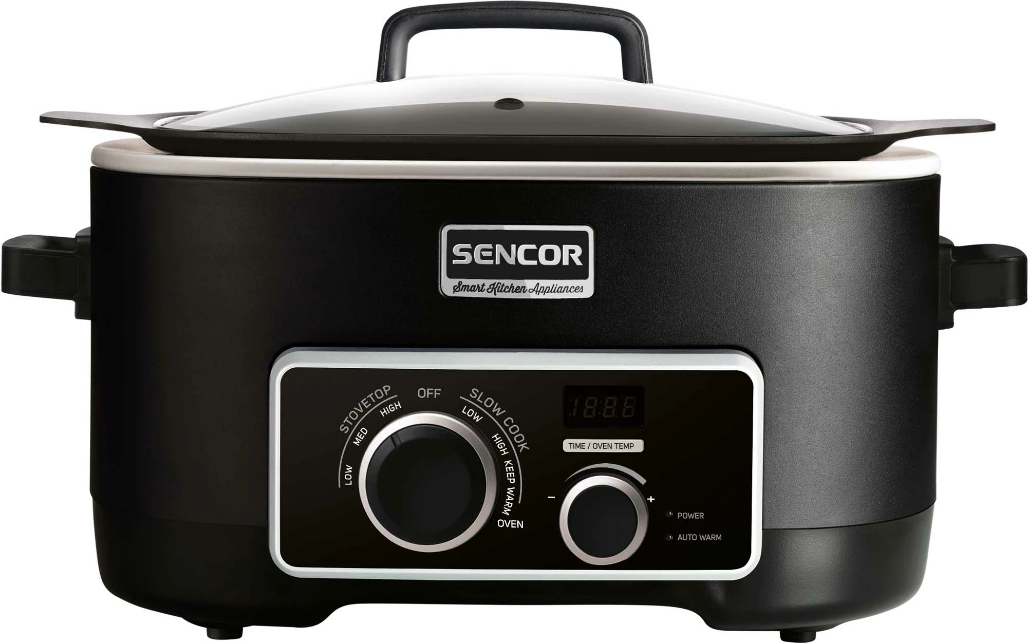 Tenxhere për gatim të ngadaltë Sencor SPR 6100BK-MEG2, 5.5 l, e zezë
