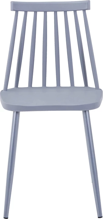 Karrige Aurora I pp ngjyrë gri-gri këmbë metalike 43x48x79cm