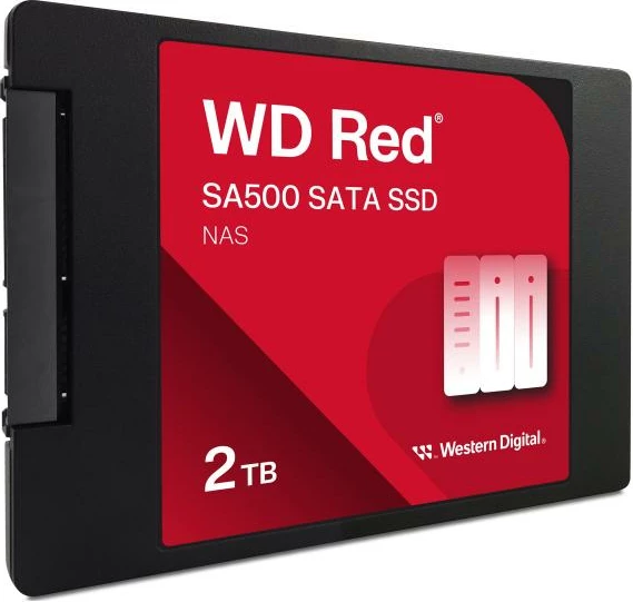 SSD i brendshëm Western Digital WD Red SA500 WDS200T2R0A 2TB 2.5" SATA