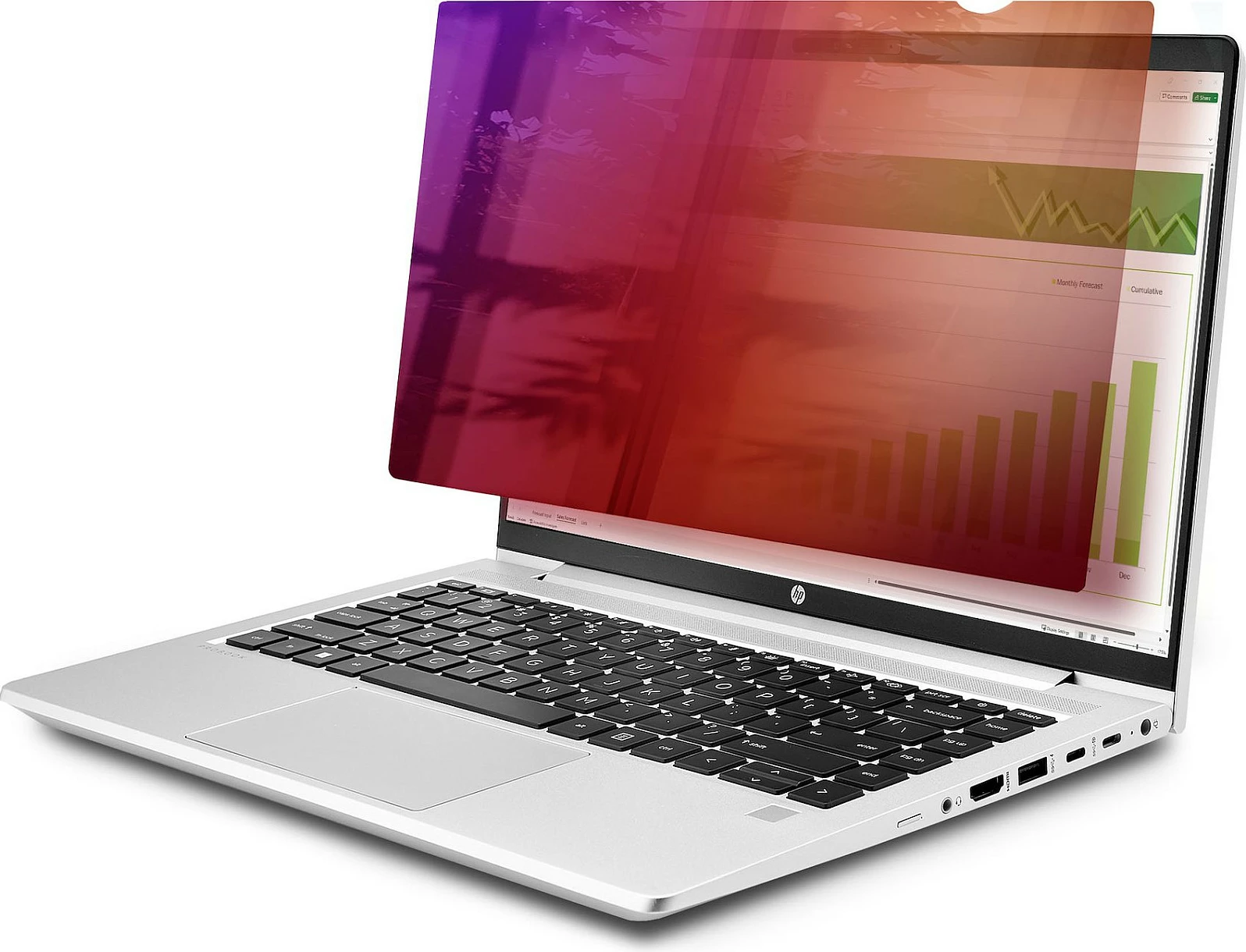 Filter privatësie për laptop StarTech 14IN, 14" 16:9, anti-glare, blue light, i zi