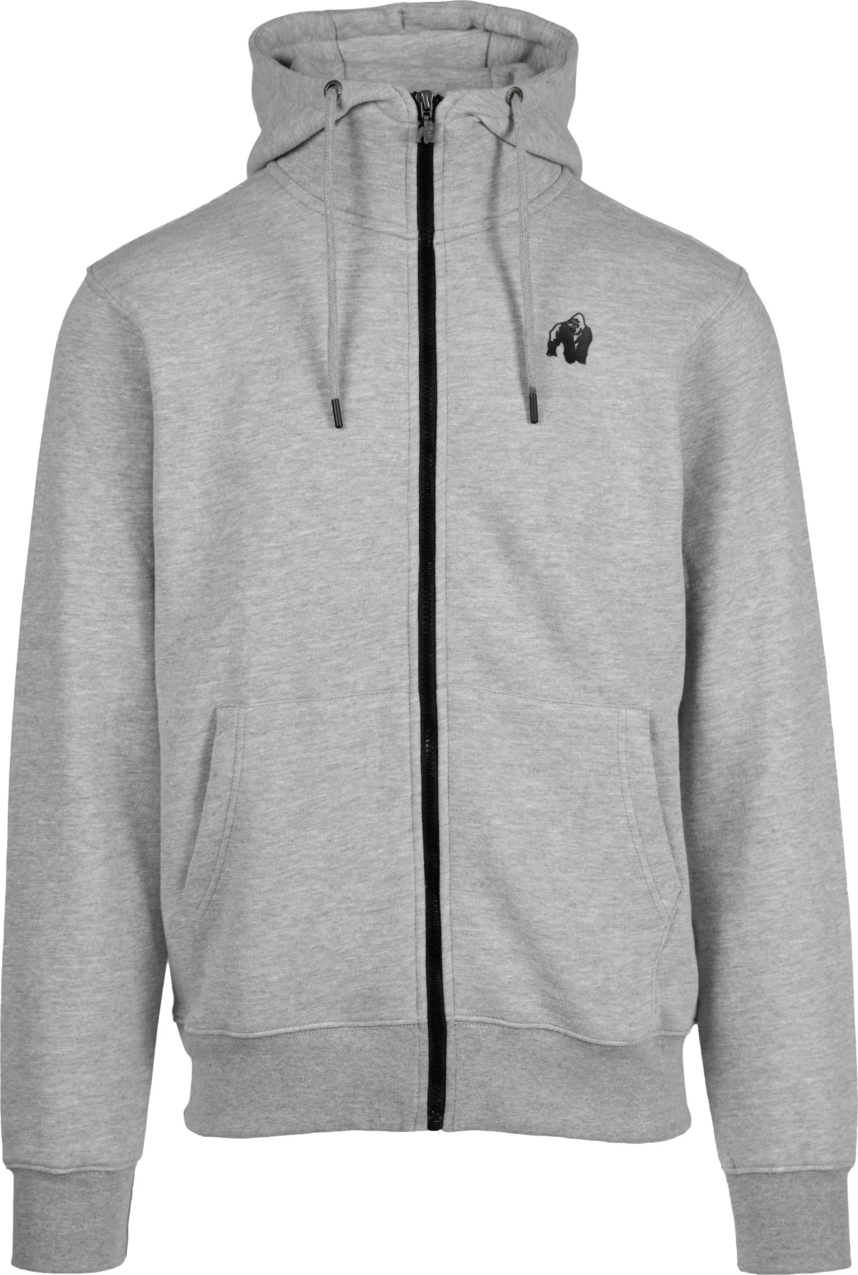Kennewick Zipped Hoodie - Gray [Madhësia: XL]