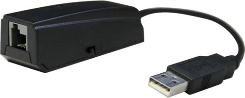 Adapter USB RJ12 Thrustmaster T.RJ12 për pedale T3PA/T3PA-Pro, i zi