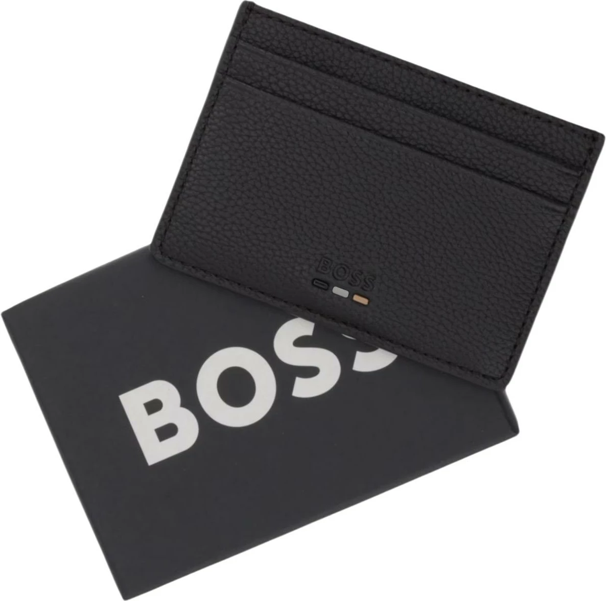 Kuletë kartelash për meshkuj BOSS Ray S Card N. 50536513, e zezë