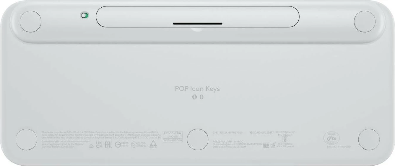 Tastierë Logitech POP ICON Keys, e bardhë