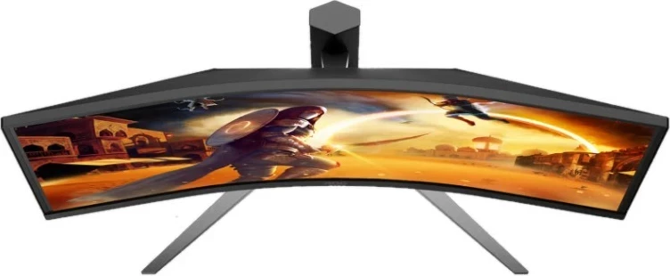 Monitor gaming AOC CU34G4CA, 34" UWQHD 180Hz Fast VA, i lakuar HDR400 Adaptive Sync, i zi