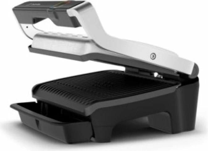 Grill kontakti Tefal OptiGrill Elite GC750D30, i zi dhe inoks