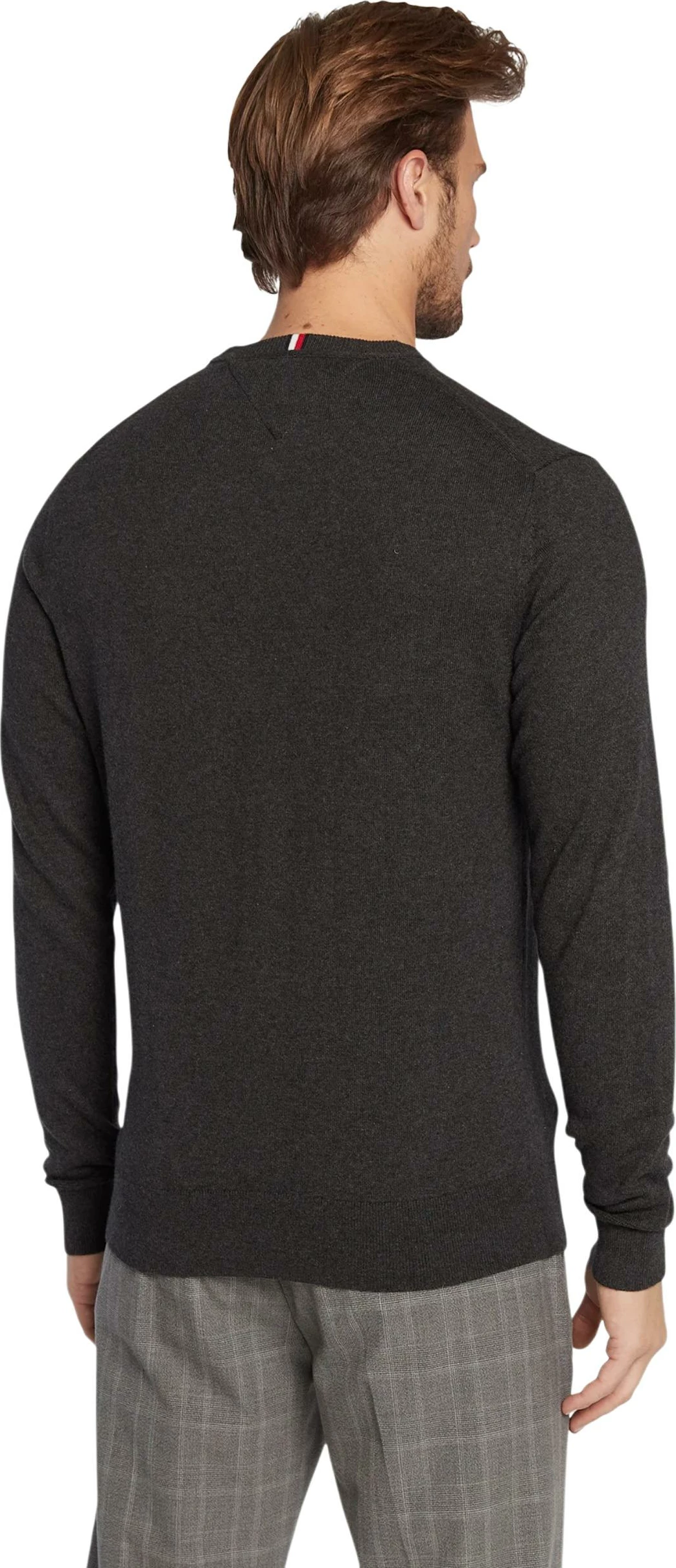 Xhemper për meshkuj Tommy Hilfiger MW0MW28046, gri e errët [Madhësia: M]
