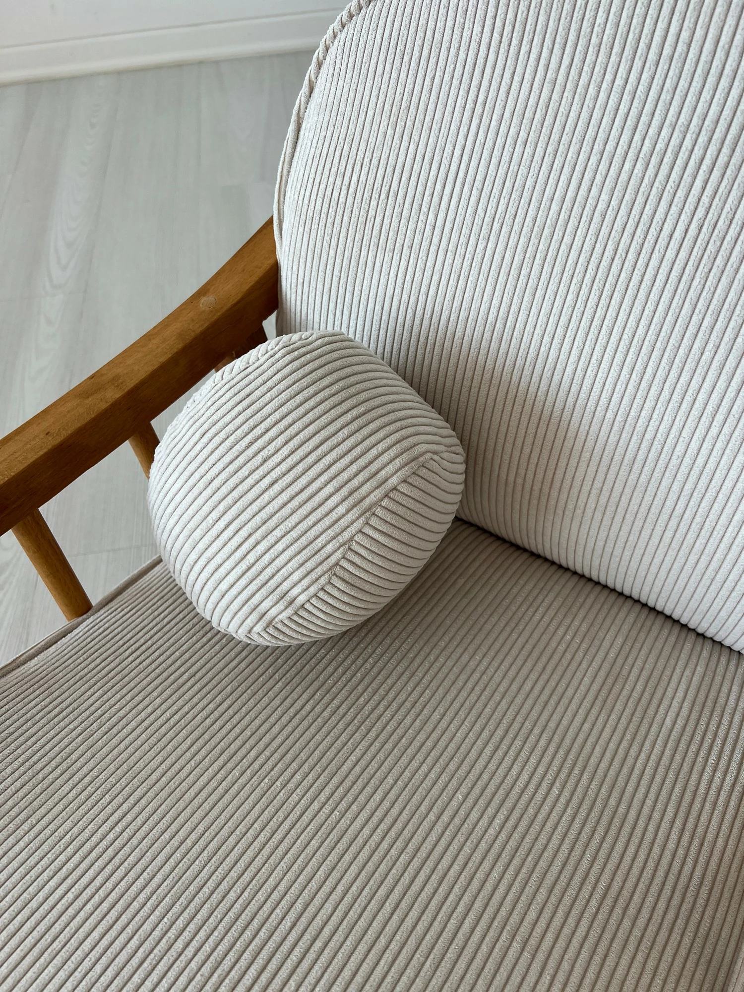 Karrige lëkundëse Wing, Atelier del Sofa, Kleamini, e bardhë