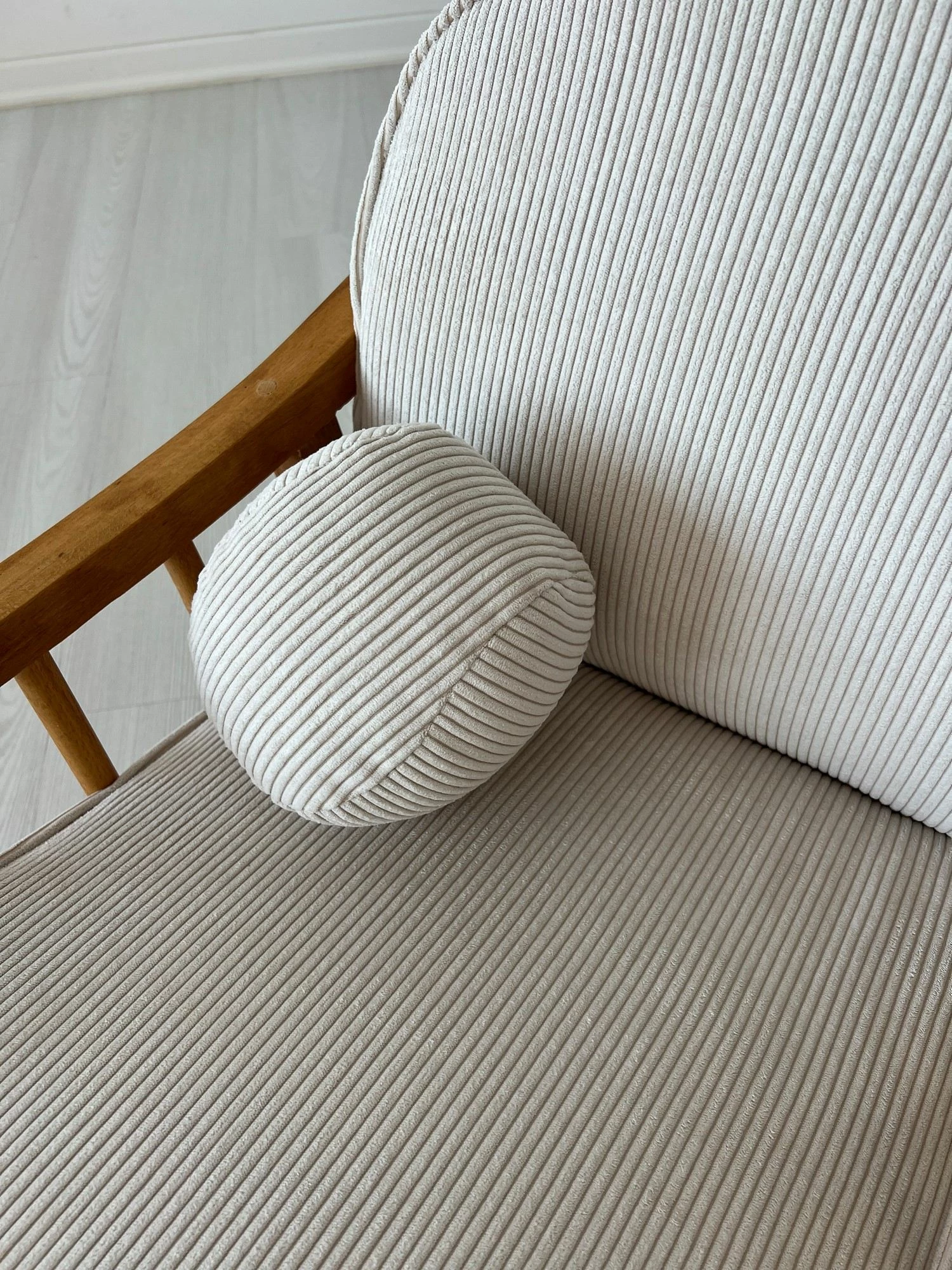 Karrige lëkundëse Wing, Atelier del Sofa, Kleamini, e bardhë
