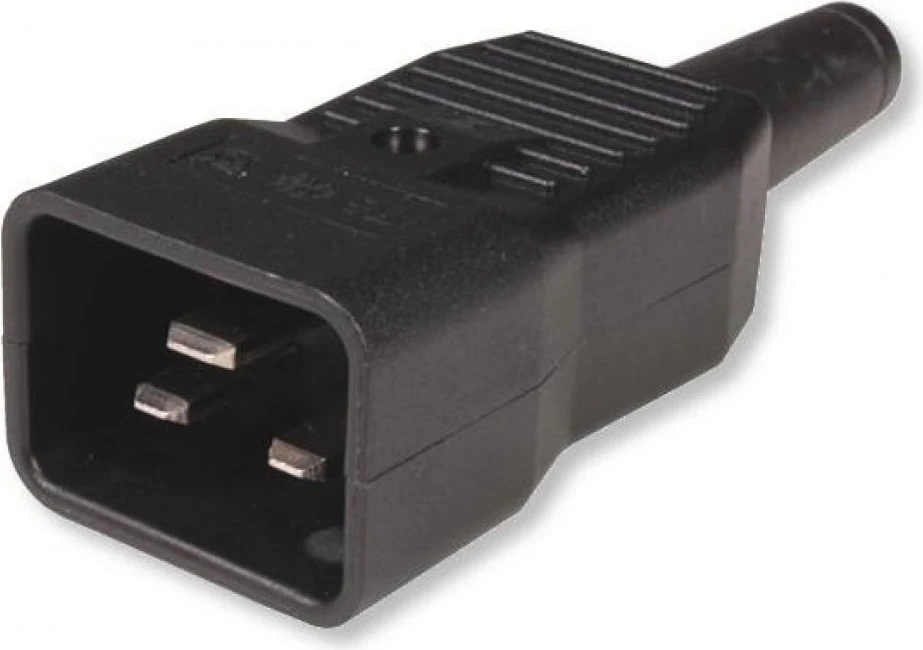 Shirit fuqie për kabinet Techly, 102635, 1U, me 8 priza Schuko dhe kabllo 3m C20