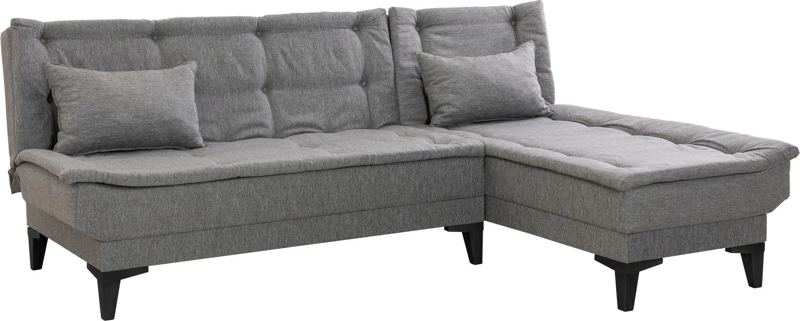 Kënd-sofë shtrat Atelier del Sofa, Santo-S, gri
