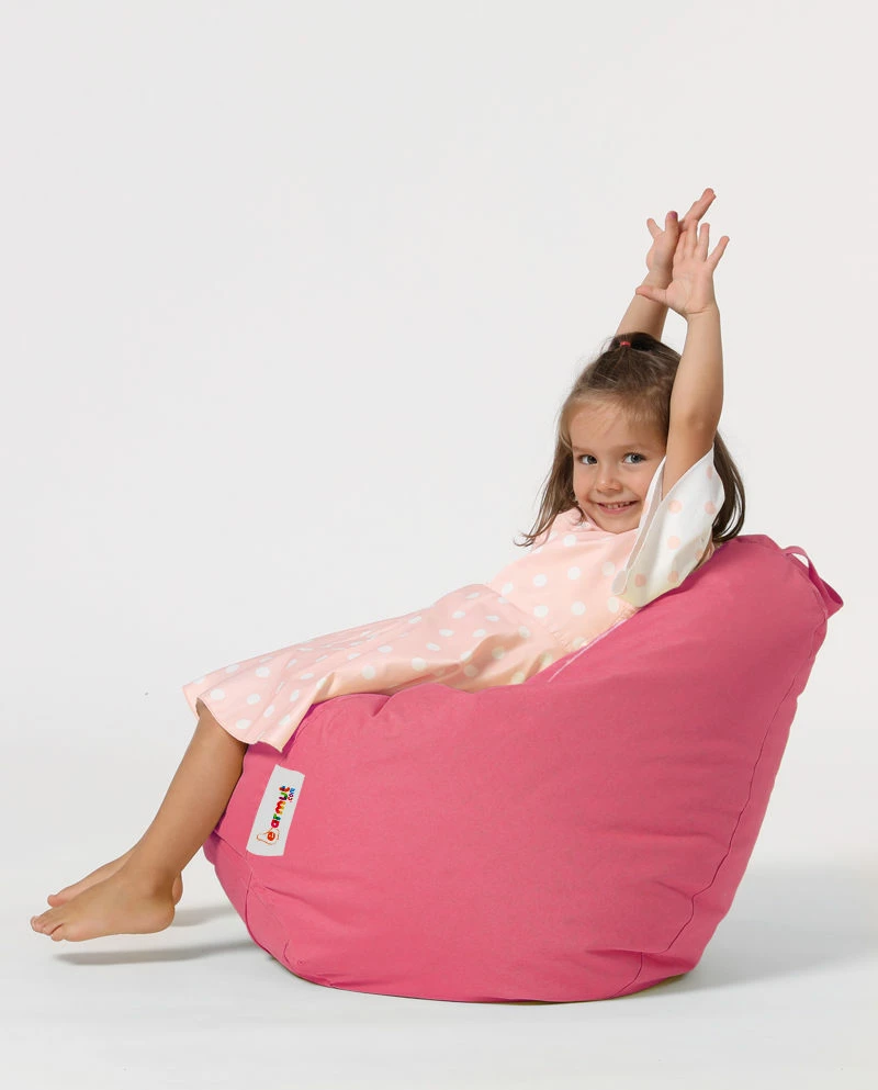 Qese ulëse për fëmijë, ngjyrë rozë, Garden Bean Bag Atelier del Sofa, Premium Kids