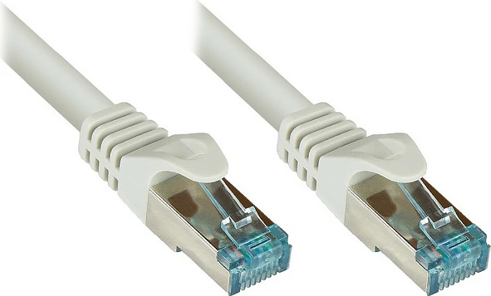Kabllo rrjeti GoodConnections Alcasa 8064-H030, Cat6a, 3m, S/FTP, RJ-45, 10Gbps, gri