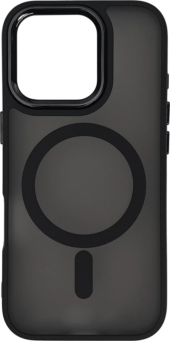 Mbështjellës Hurtel Fashion Case MagSafe për iPhone 17, TPU, i zi