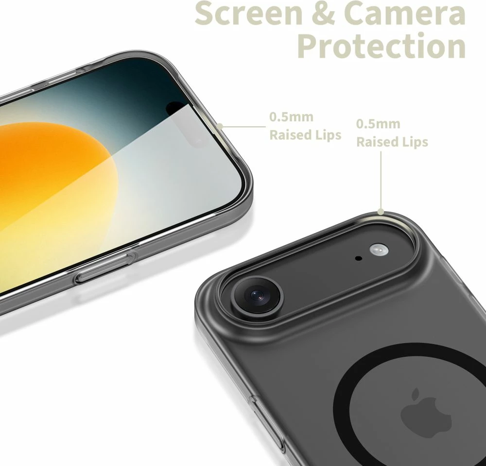 Mbështjellës Tech-Protect MagFlex MagSafe për iPhone 17 Air, e zezë matte, set 1 copë