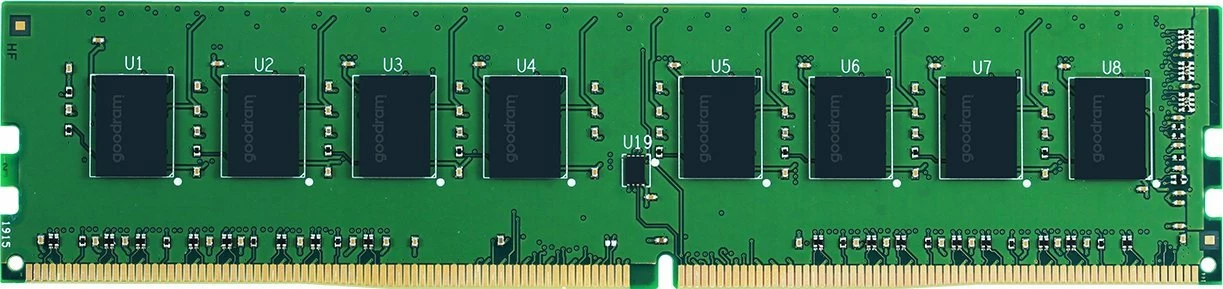 RAM Memorje GoodRam GR2666D464L19S/8G 8GB DDR4 2666MHz CL19 DIMM, single modul, e gjelbër