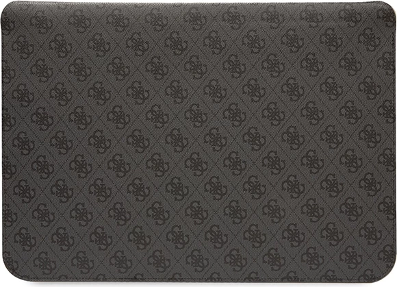 Mbështjellës laptop Guess 4G Printed Stripes, deri 16", e zezë