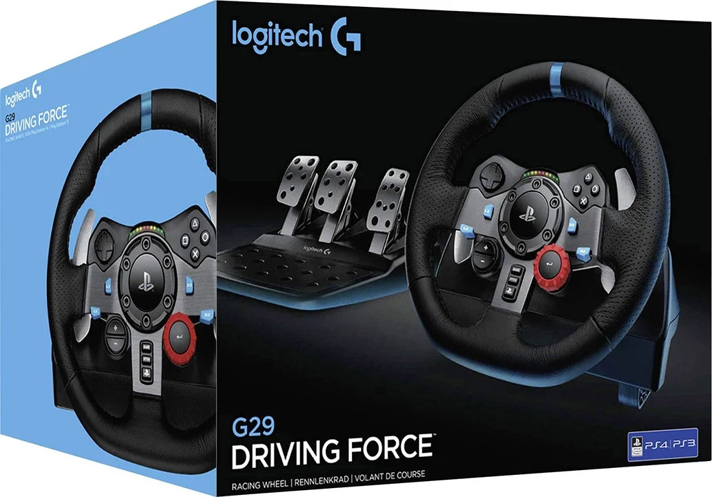 Volant me pedale Logitech G29 Driving Force, PS5/PS4/PC, i zi