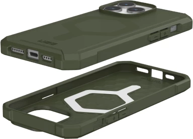 Mbështjellës UAG Essential Armor MagSafe për iPhone 15 Pro Max, i gjelbër