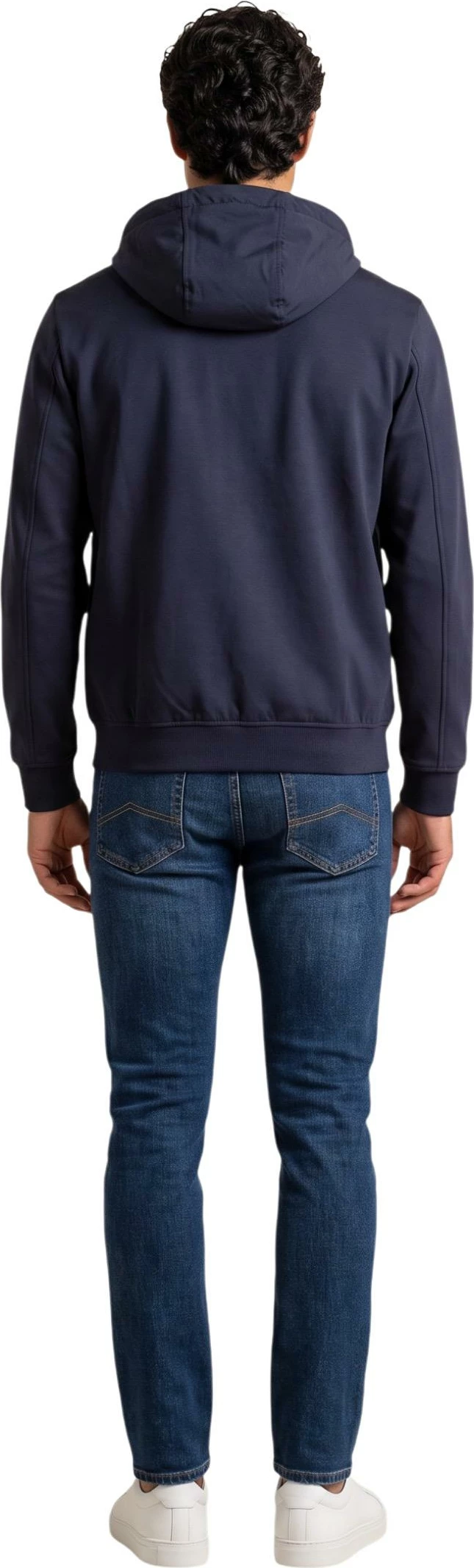 Duks me kapuç për meshkuj Armani Exchange XM001011 AF10818, të kaltra [Madhësia: S]